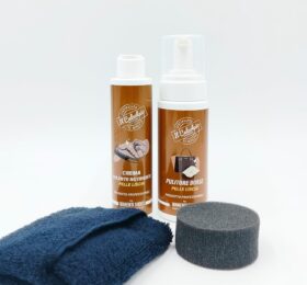 kit pulizia e manutenzione borse e scarpe