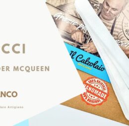 Lacci McQueen BIANCO